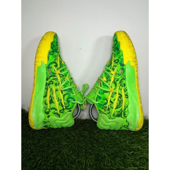 Puma MB.01 Melo Neon Green Volt Yellow Basketball Shoes Men’s Size 6 main image 8